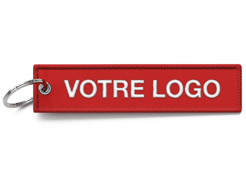 JetTag - Porte-clés en tissu personnalisables JetTag - Porte-clés en tissu personnalisables