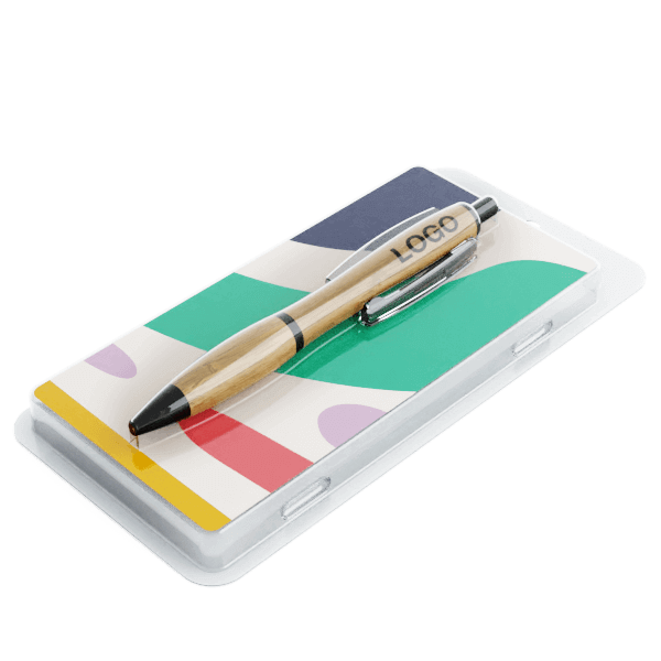 Contour - Stylos en bambou personnalisés Contour - Stylos en bambou personnalisés