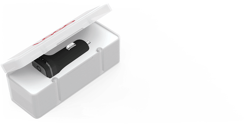 Zip - Chargeur USB Voiture Personnalisable Zip - Chargeur USB Voiture Personnalisable