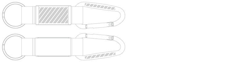 Porte-cl&eacute;s Sérigraphie