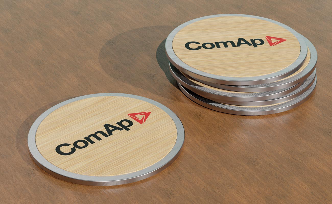 Base - Sous-verres en bambou goodies personnalisés gallery thumbnail