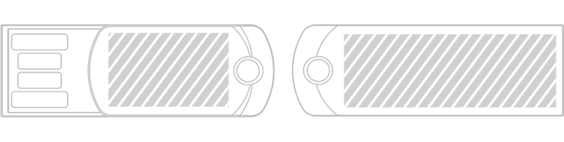 Clé USB Sérigraphie