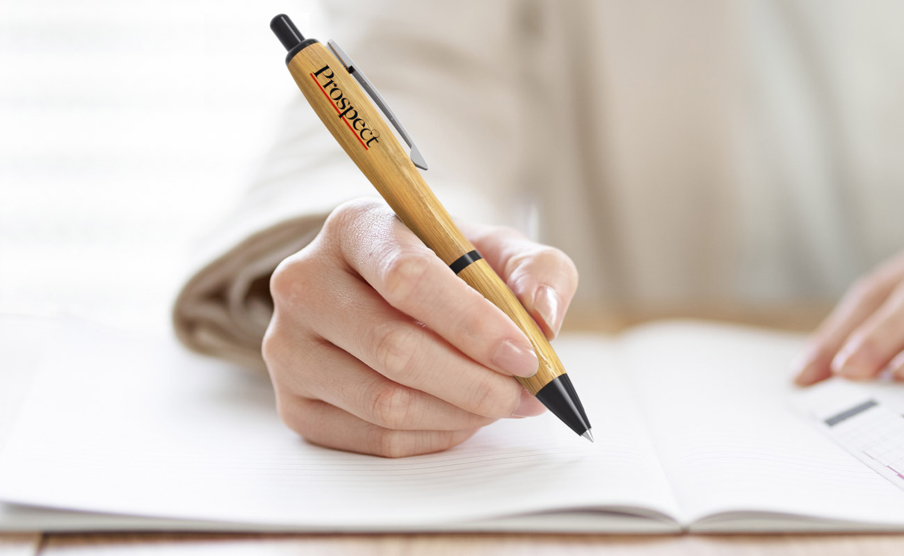 Contour - Stylos en bambou personnalisables gallery thumbnail