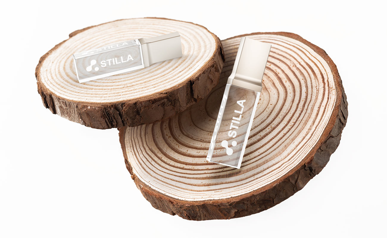 Crystal - Clé USB Transparente gallery thumbnail