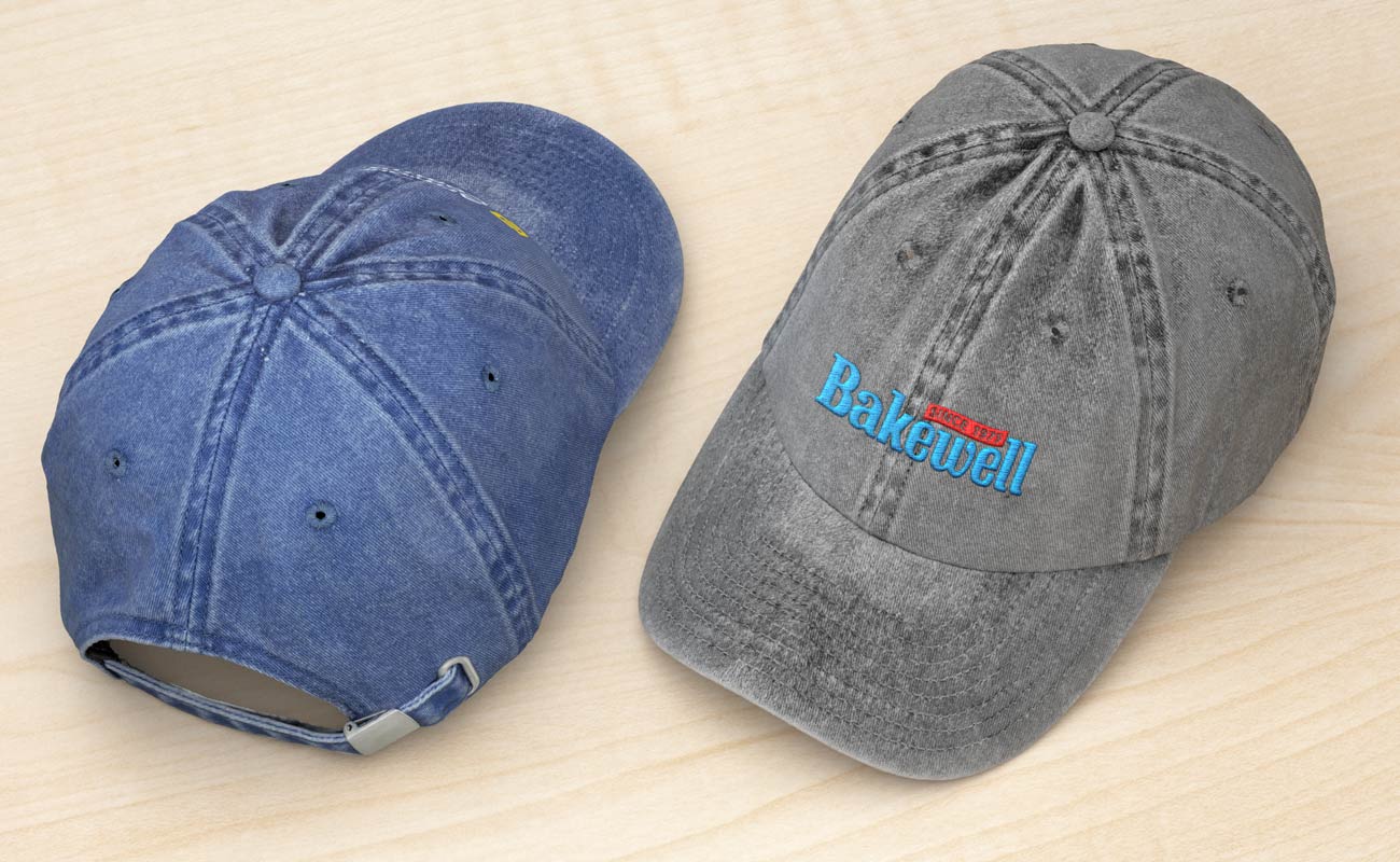 Drift - Casquettes en denim délavé goodies personnalisées gallery thumbnail