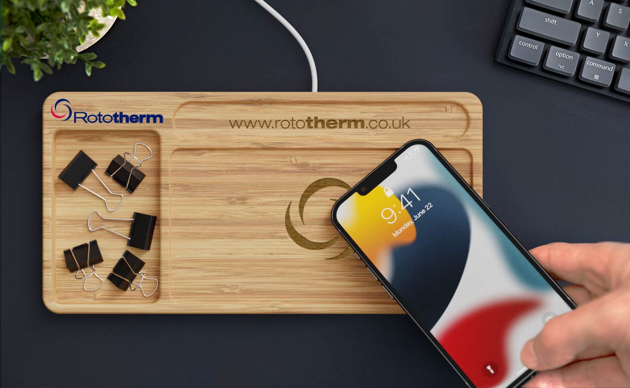 EcoDesk - Chargeur Sans Fil Personnalisé gallery thumbnail