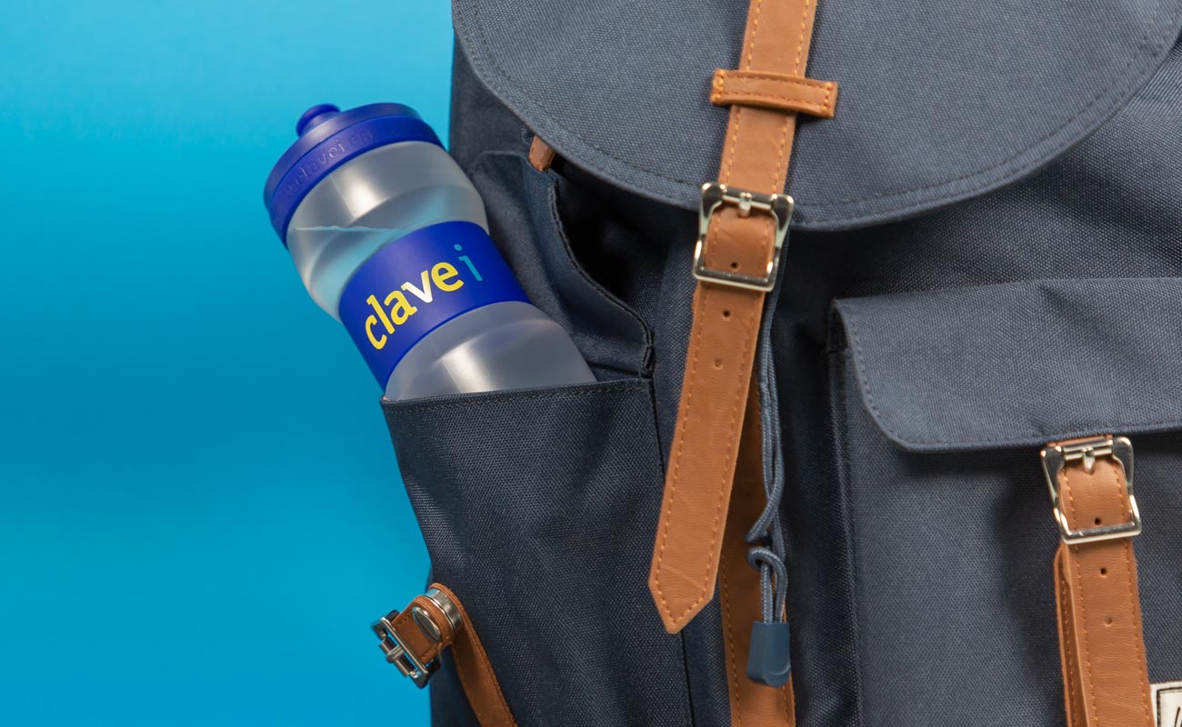 Fit - Gourdes en plastique personnalisées avec logo gallery thumbnail