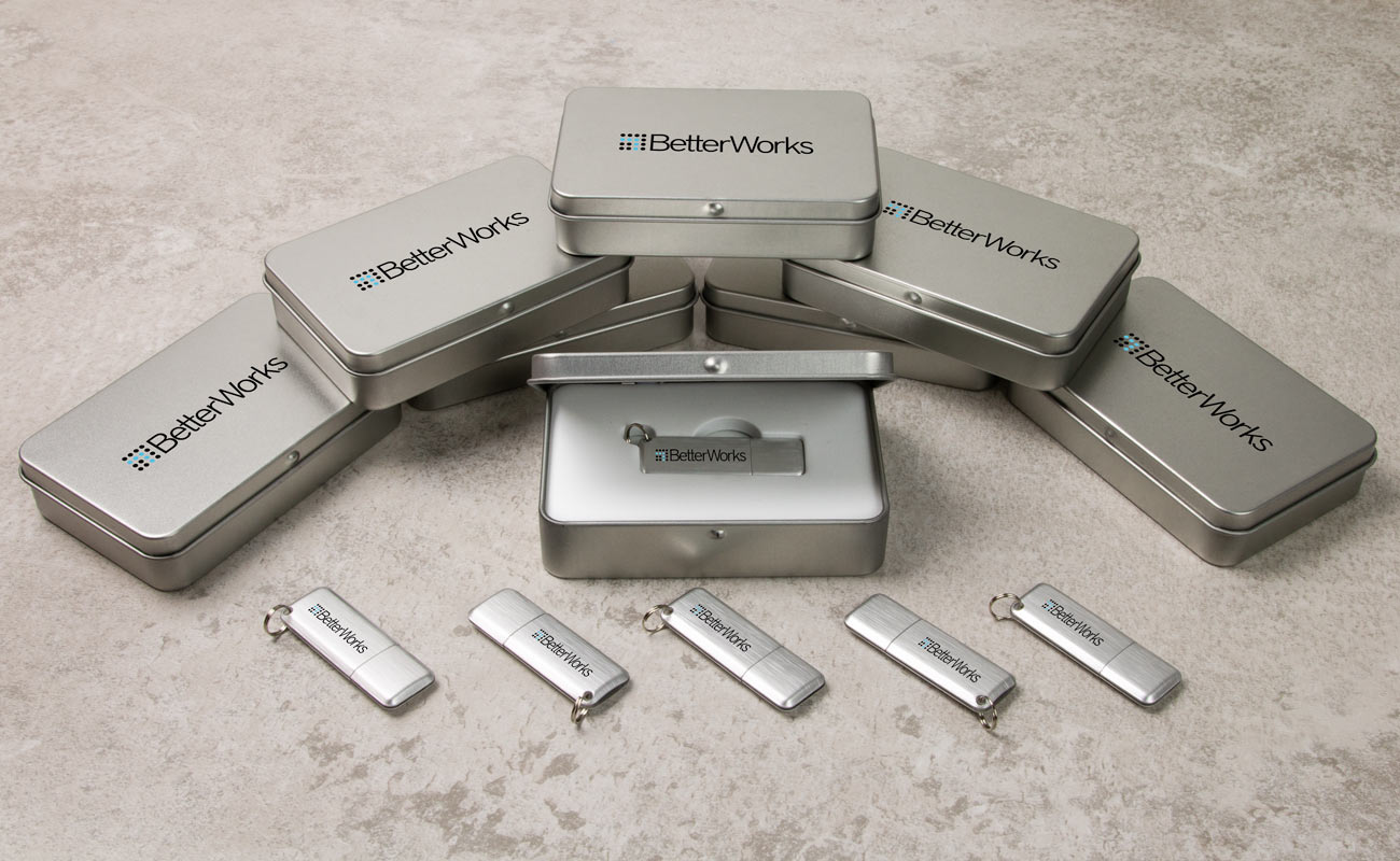 Halo - Clés USB customisables avec LED gallery thumbnail