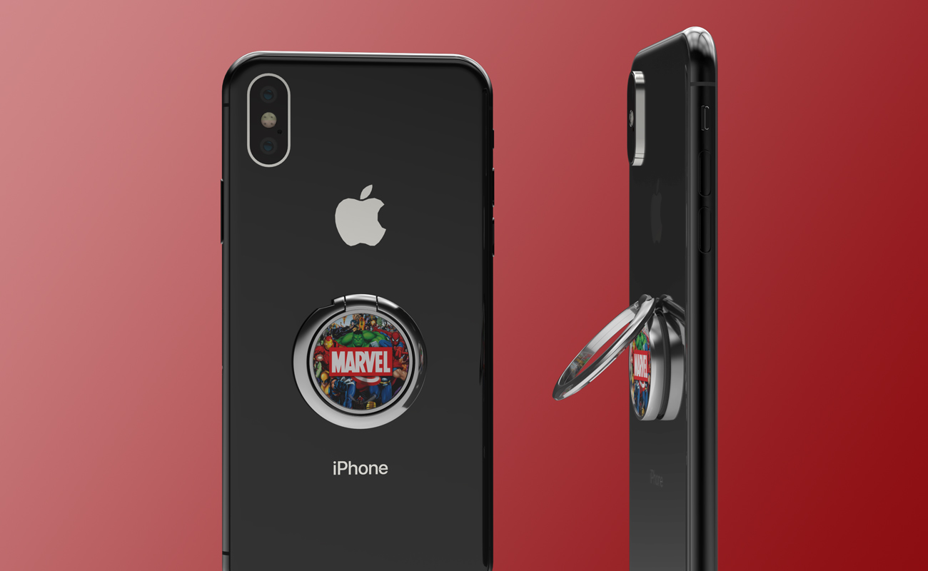 Hoop - Supports pour Téléphone avec Logo gallery thumbnail