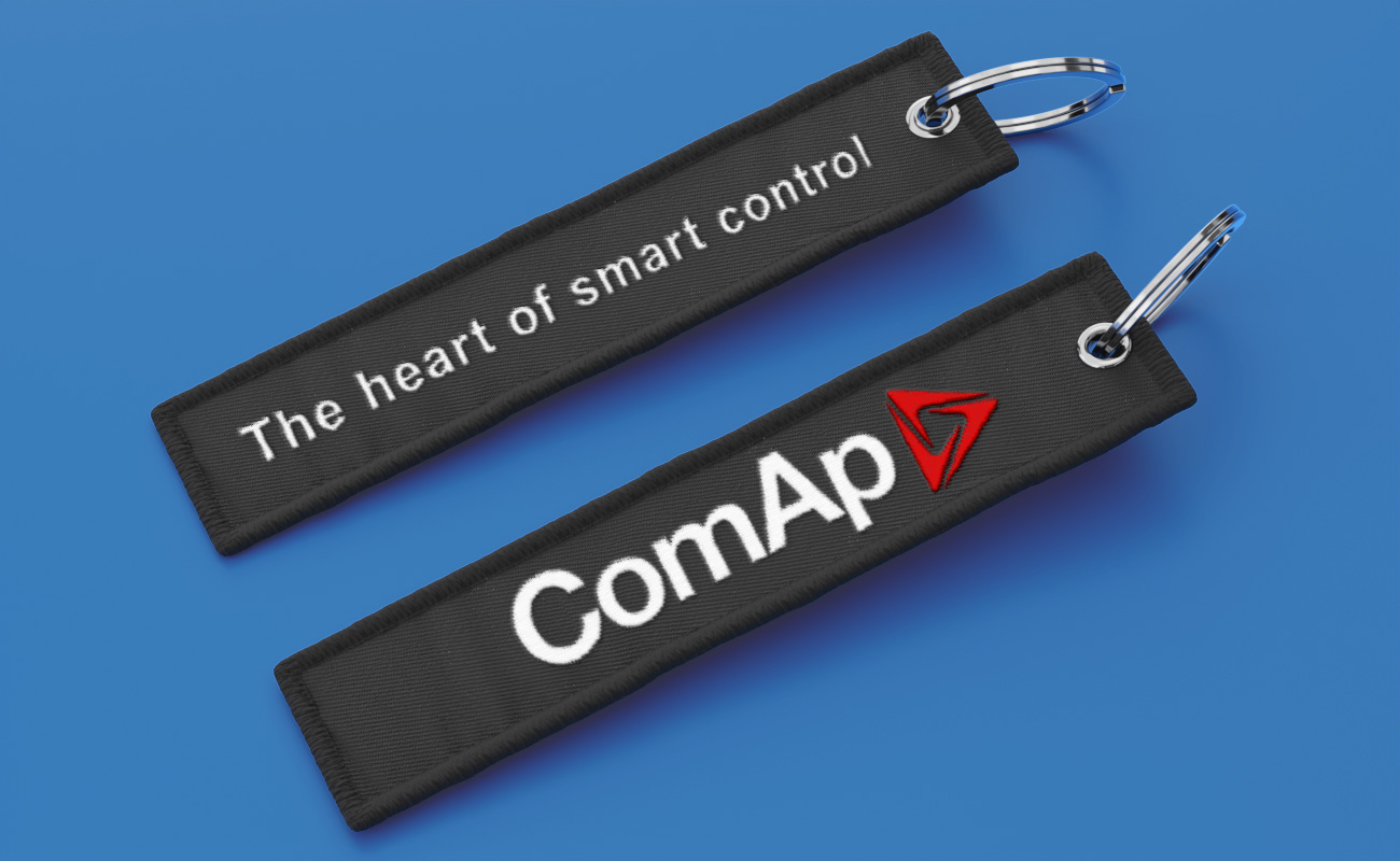 JetTag - Porte-clés en tissu avec logo gallery thumbnail