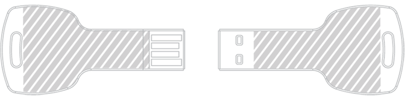 Clé USB Gravure laser