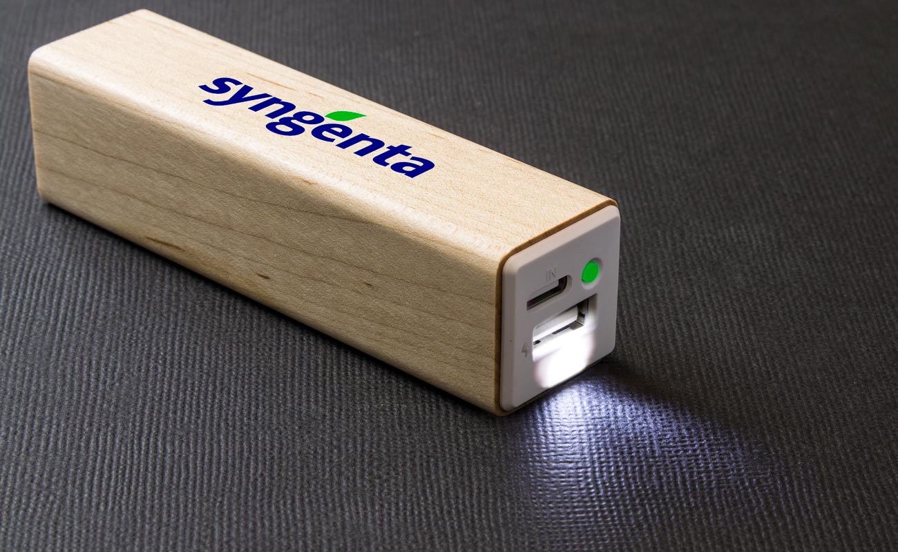 Maple - Power Bank Publicitaire gallery thumbnail