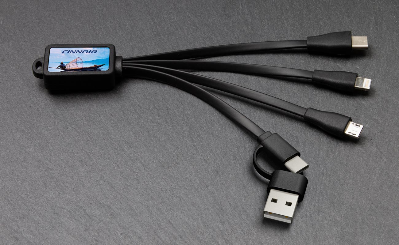 Multi - Câble USB octopus marqué gallery thumbnail