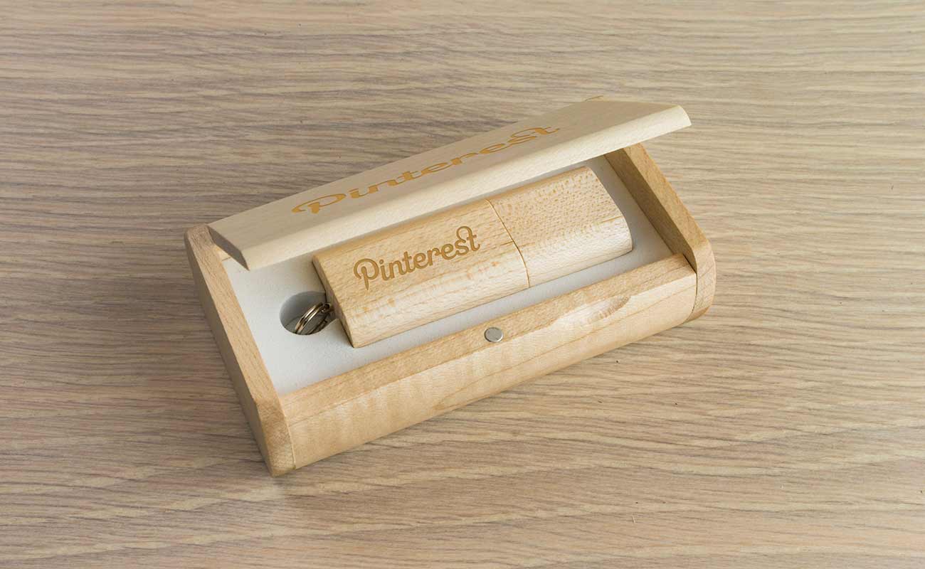 Nature - Clé USB Bois Gravé gallery thumbnail