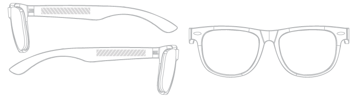 Lunettes de soleil Sérigraphie