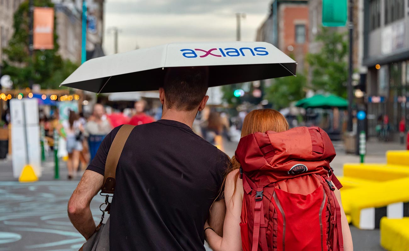 RainHalo - Parapluies avec logo gallery thumbnail