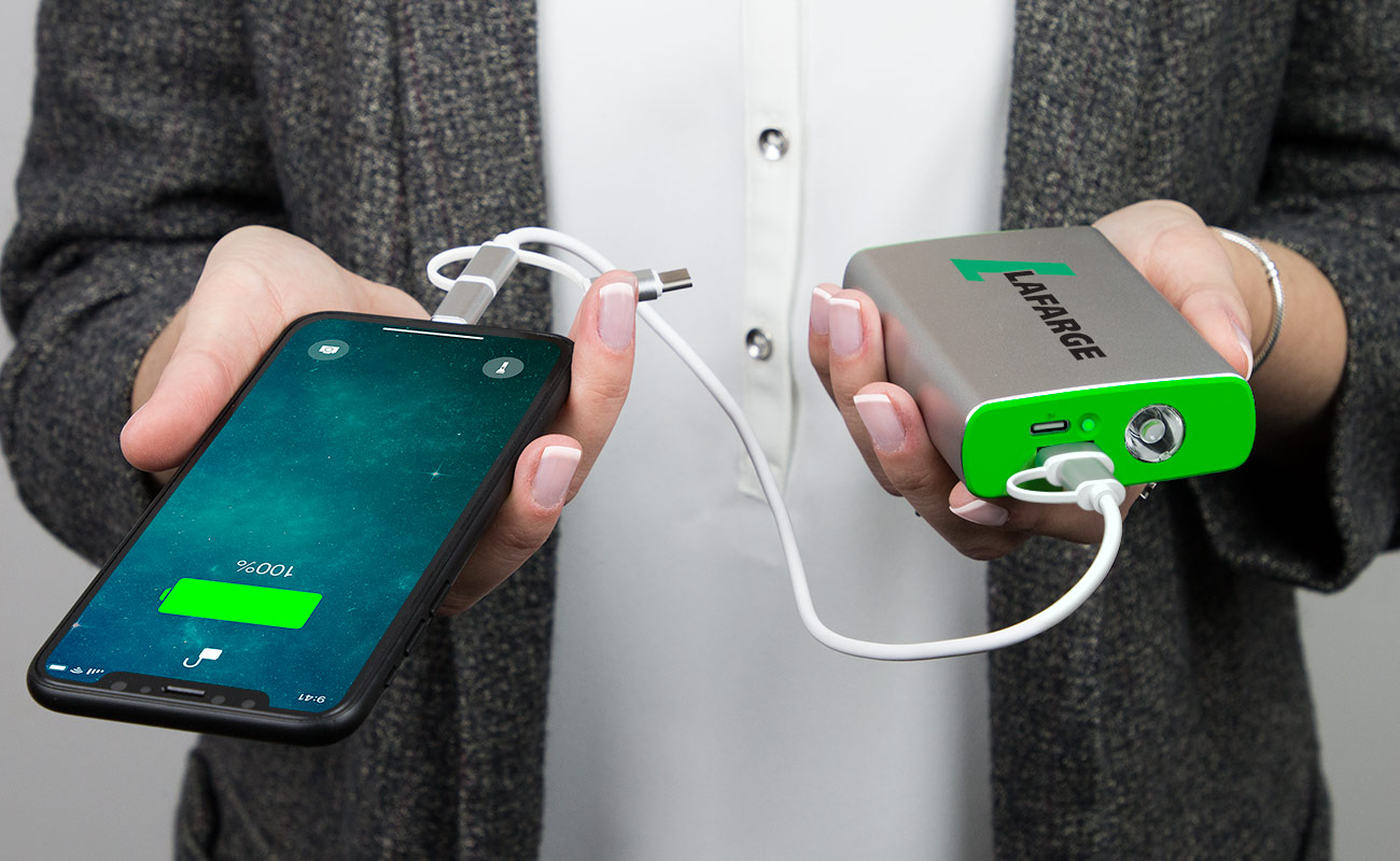 Rex - Power Bank Personnalisé gallery thumbnail