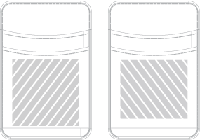 Porte-cartes smartphone Sérigraphie