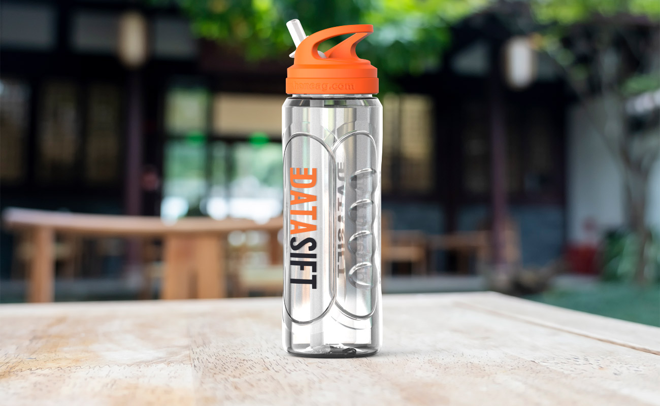 Wave - Gourdes en plastique publicitaires avec logo gallery thumbnail